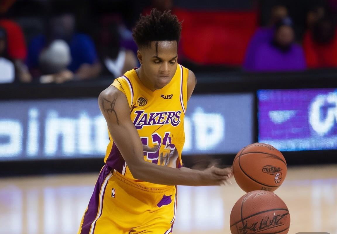 湖人队新秀布朗尼·詹姆斯夏季联赛表现引关注，NBA新秀成长路需耐心